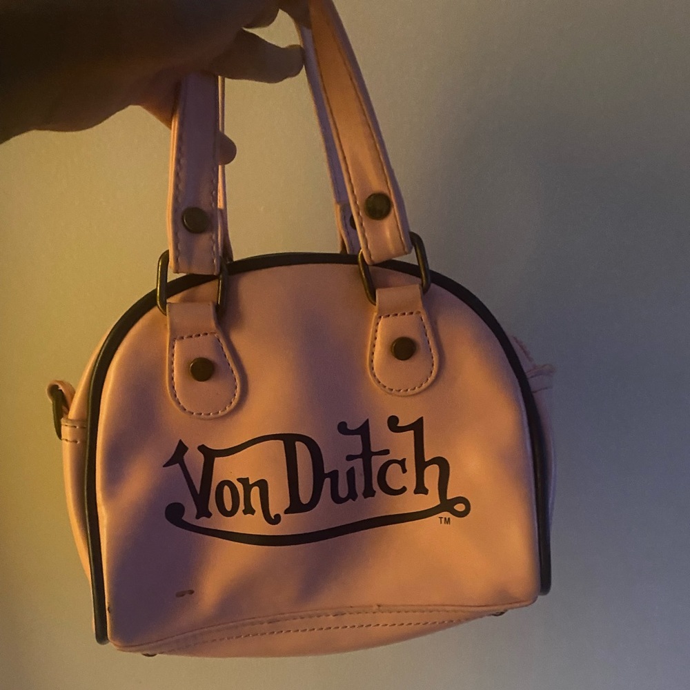 MINI PINK VON DUTCH BOWLING BAG